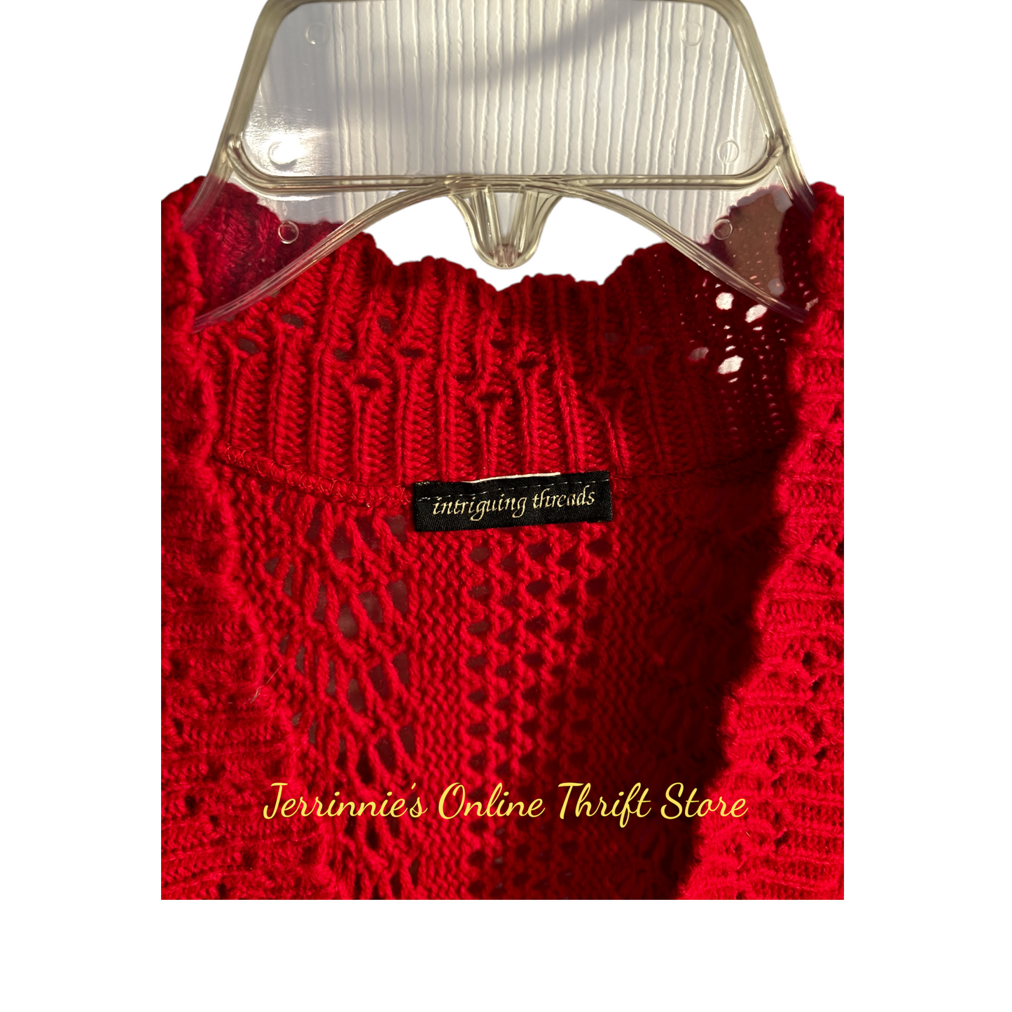 Crochet Sweater By Intriguing Treads