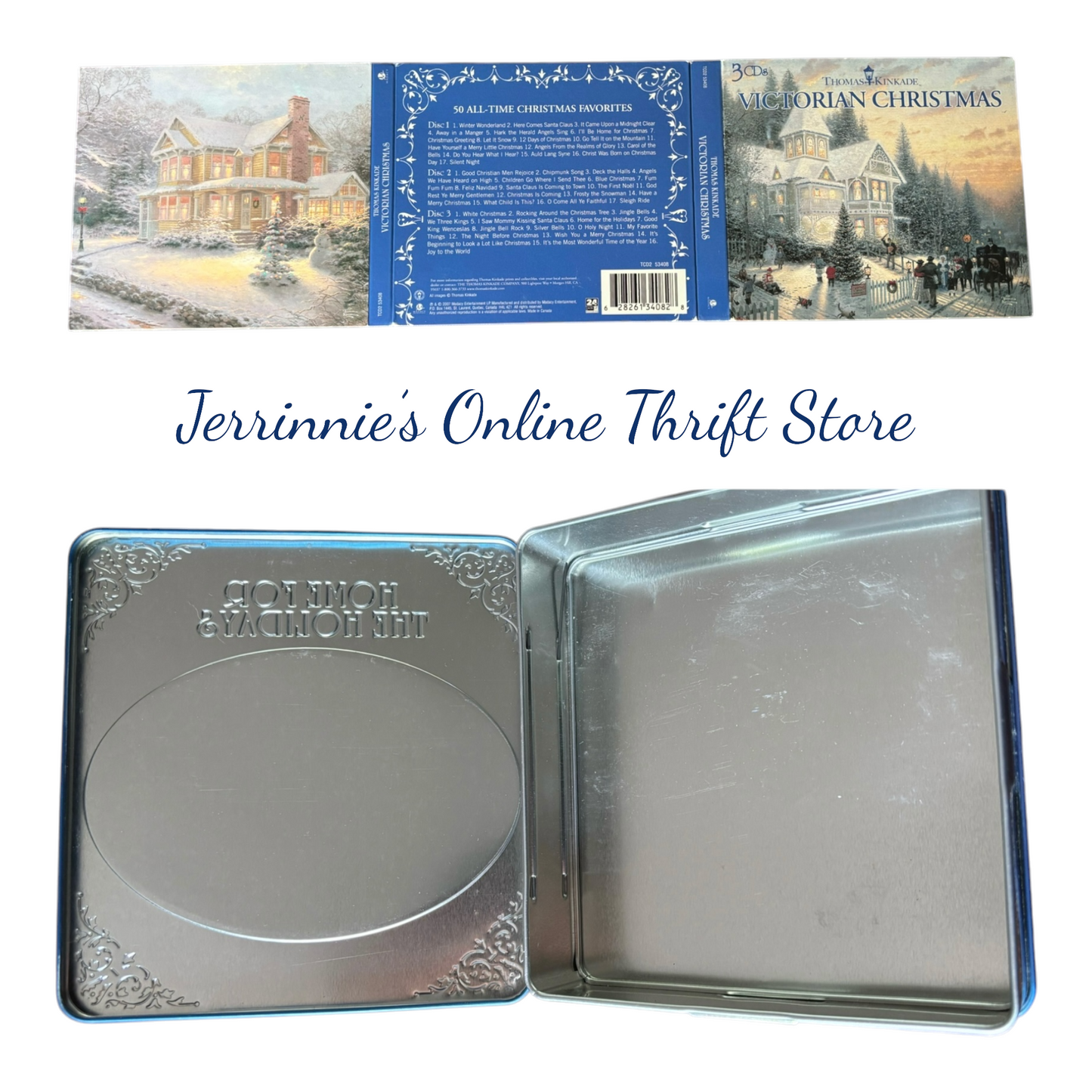 Thomas Kinkade 3 CD Victorian Christmas 1990