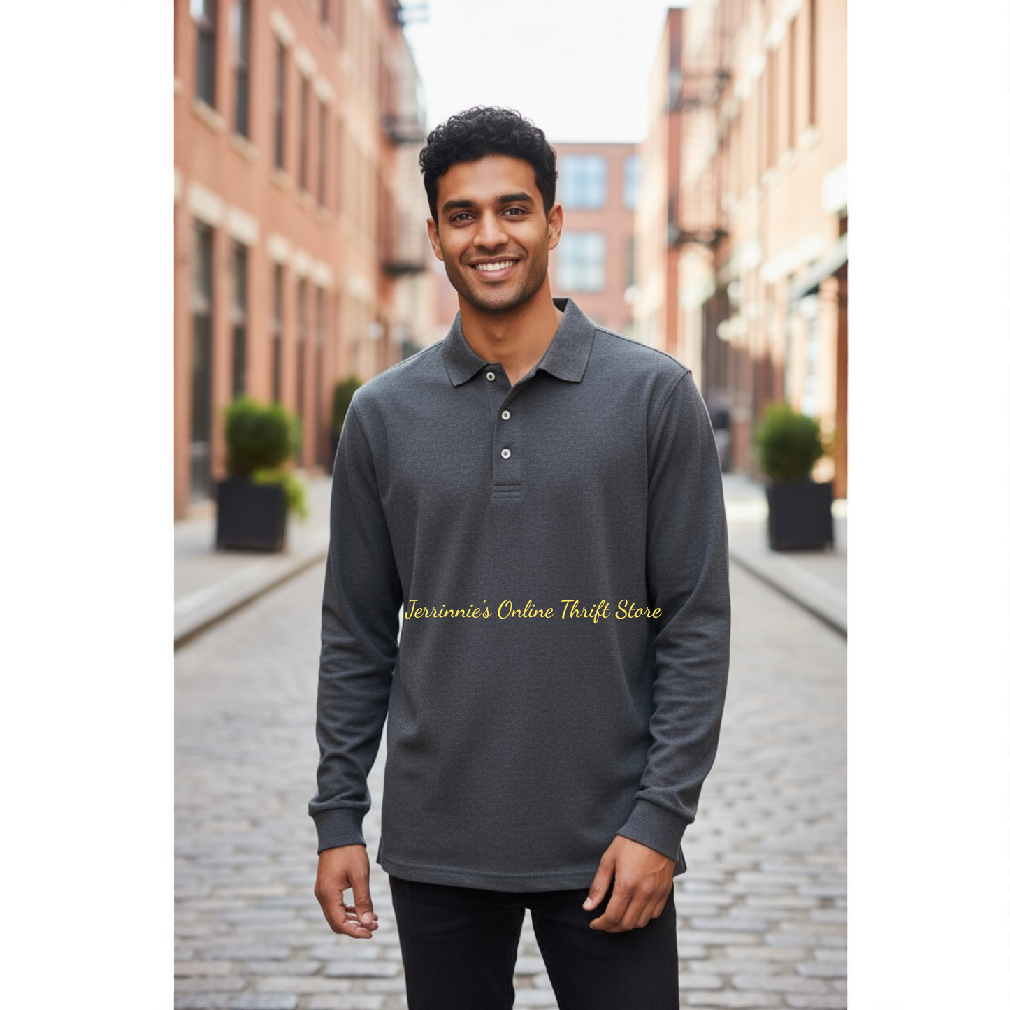 Lands End Men's Polo Shirt