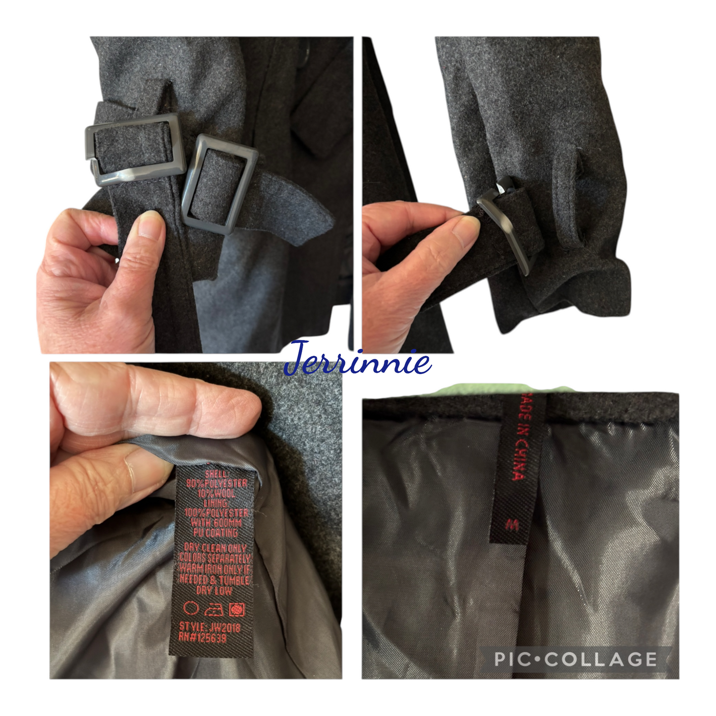 Yoki Ourterwear Collection Coat Size M