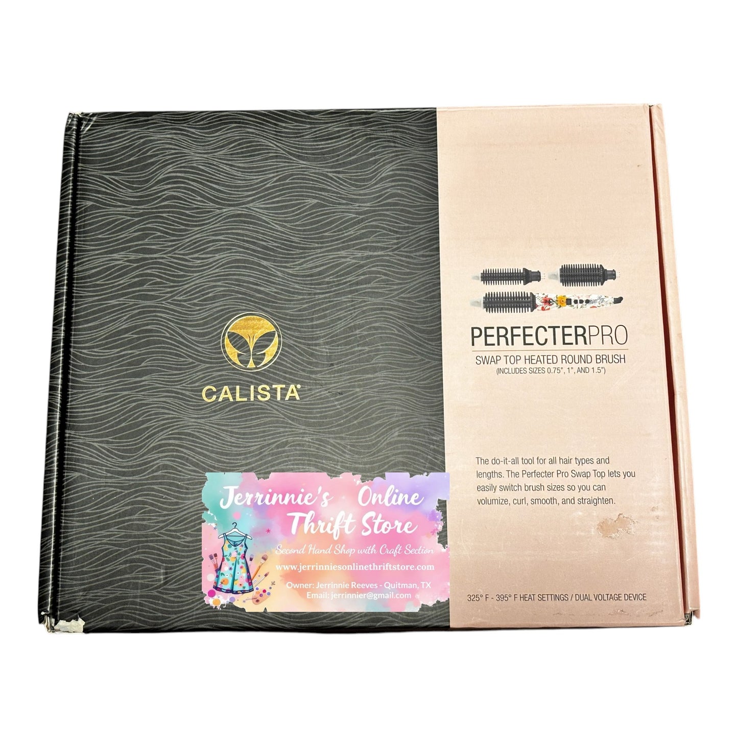 Calista Perfecter Pro Swap Top Heated Round Brush Set