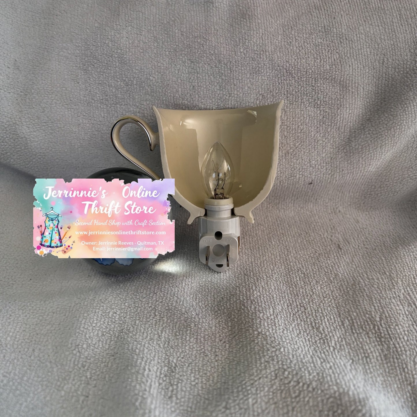 Lenox Country Romance Teacup Night Light