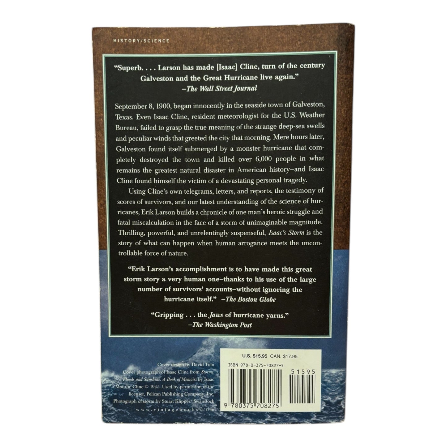 Isaac's Storm Paperback by Erik Larson