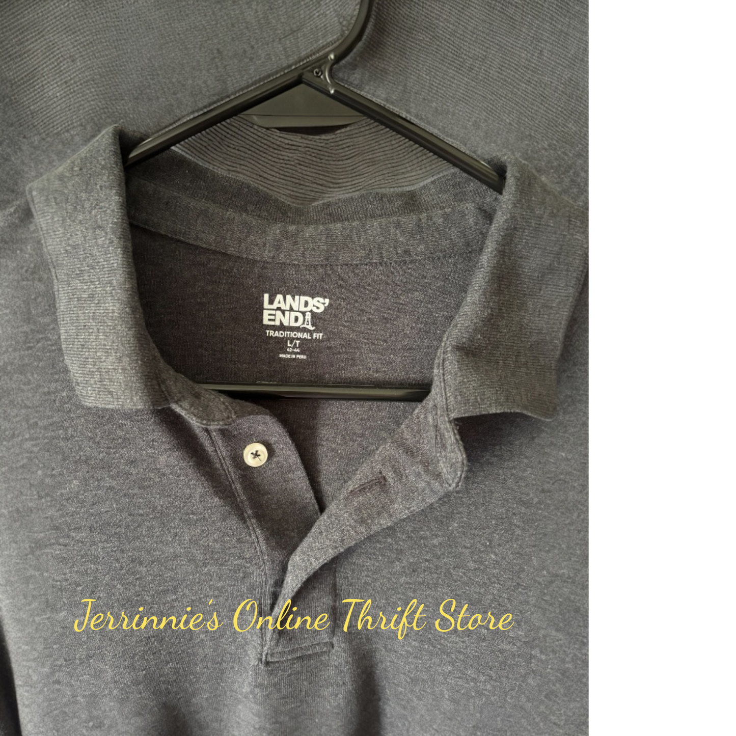 Lands End Men's Polo Shirt