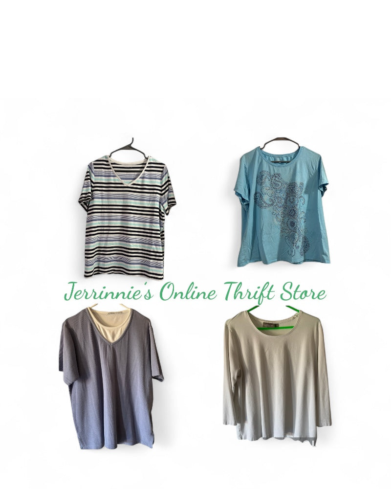 Lot 3 Women's Active Wear Tops