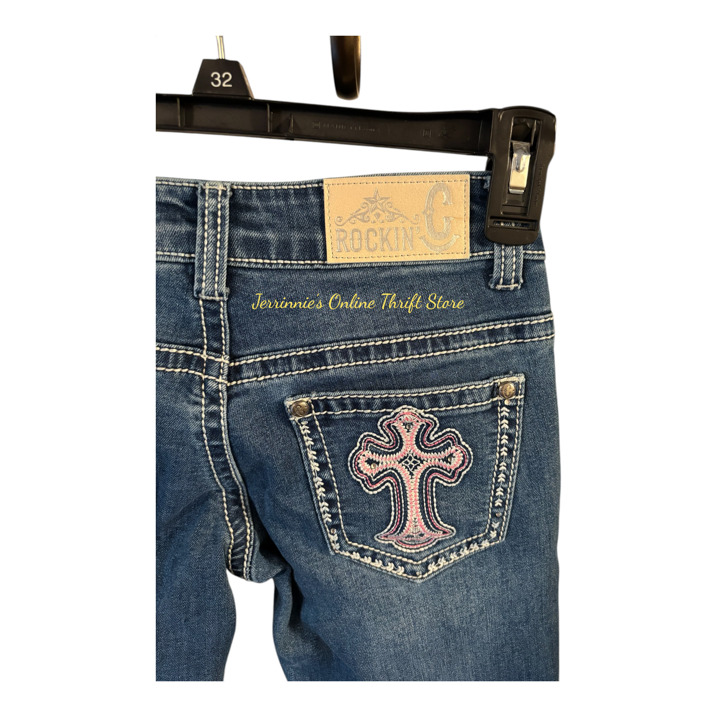Rockin C Blue Denim Girl Jeans