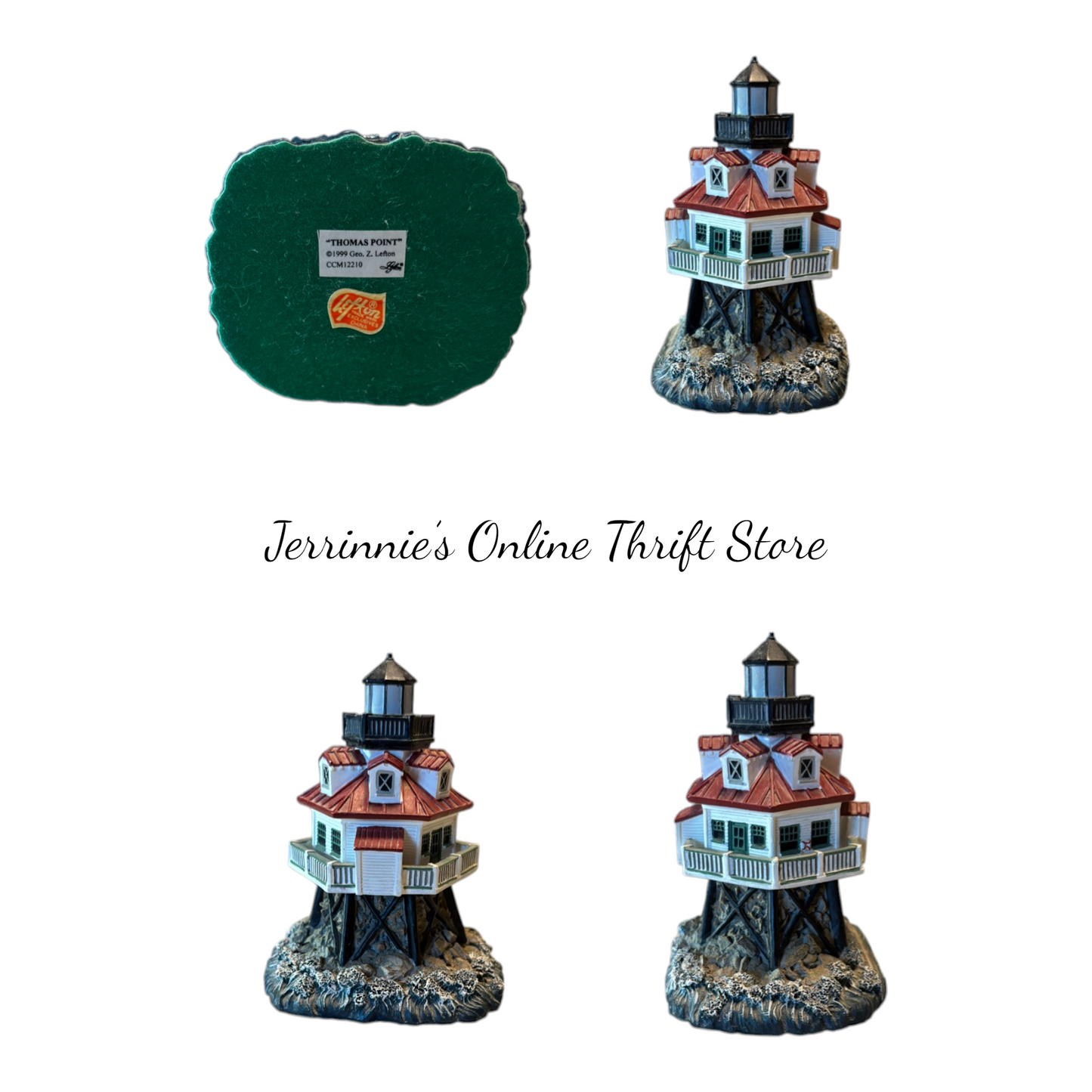 Replica of Thomas Point Lighthouse