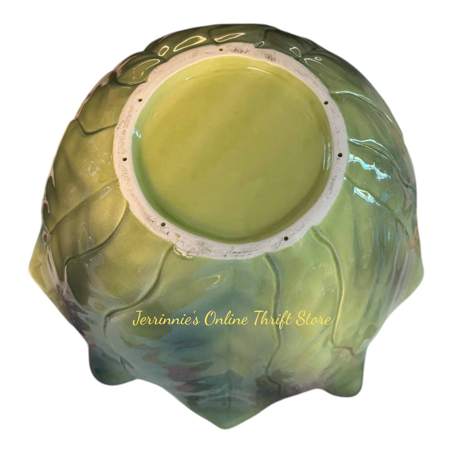 Vintage Cabbage Lettuce Bowl