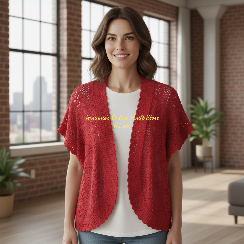 Crochet Sweater By Intriguing Treads