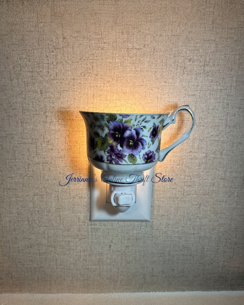 Royal Garden Night Light Tea Cup