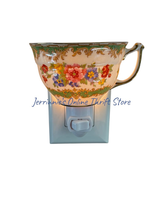 Vintage Night Light Tea Cup