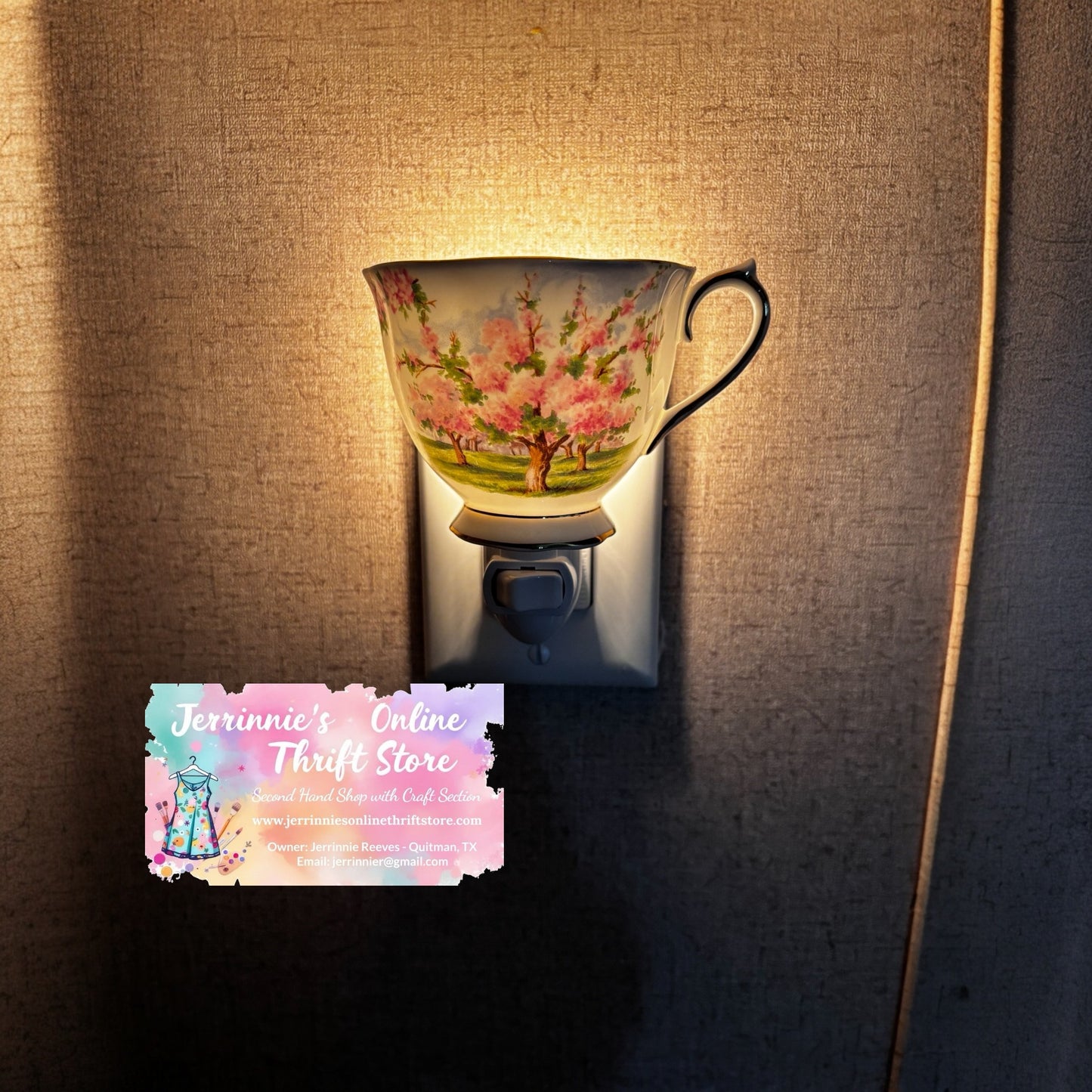 Royal Albert "Blossom Time" Tea Cup Night Light