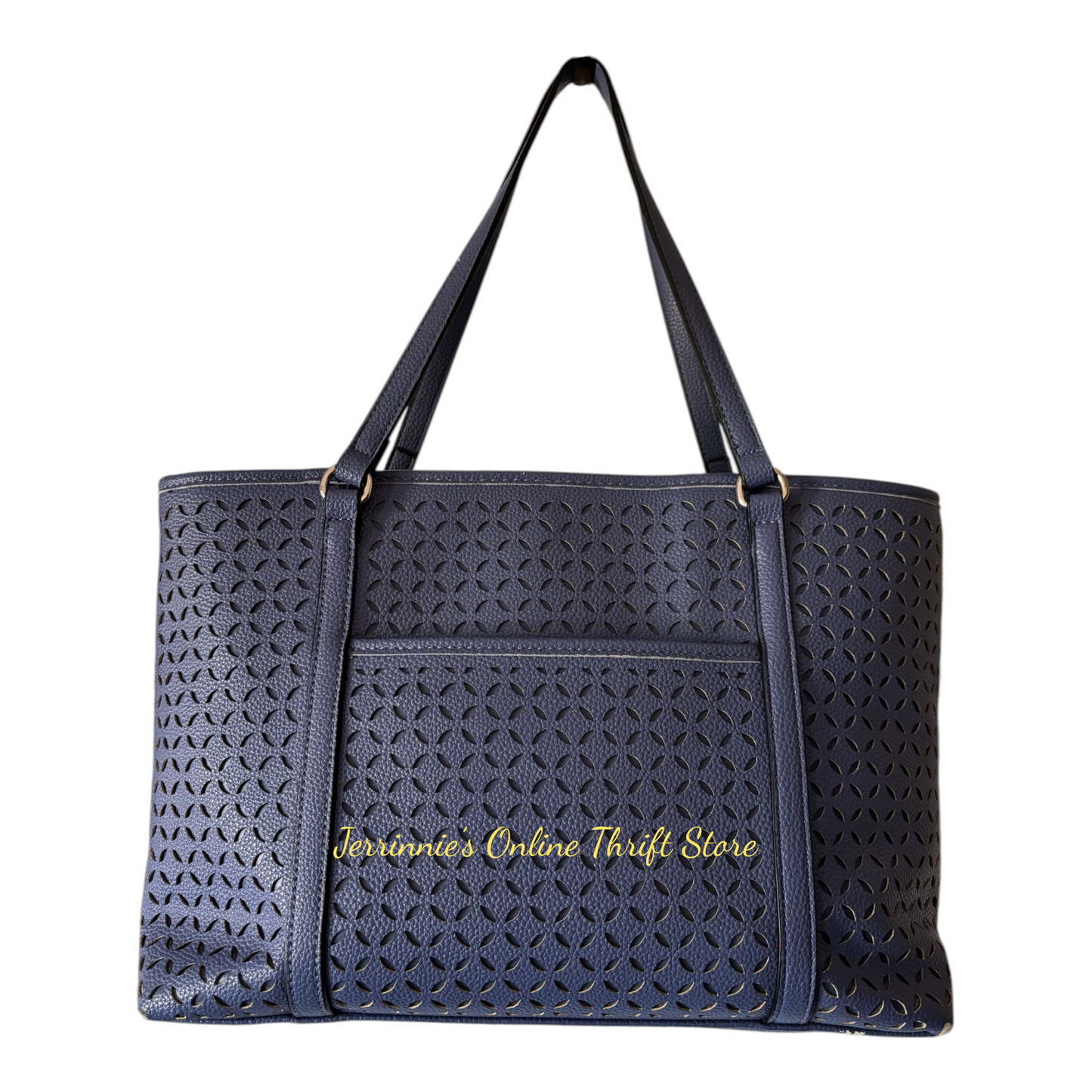 Dana Buchman Leather Tote Bag