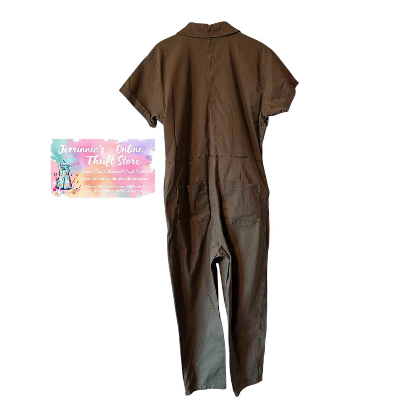 Celebrity Green Jumpsuit XL for Women