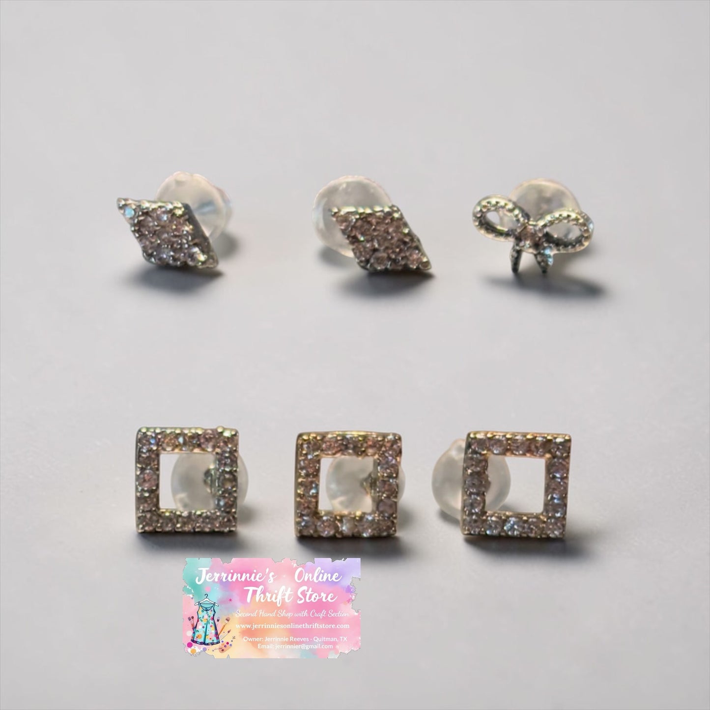 Sterling Silver Ear Rings Six in Lot