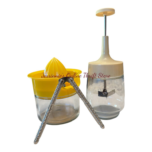 Vintage Citrus Juicer-Nut Chopper-Nut Cracker Tool