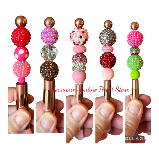 Custom Made Bling Makeup Brush Set B