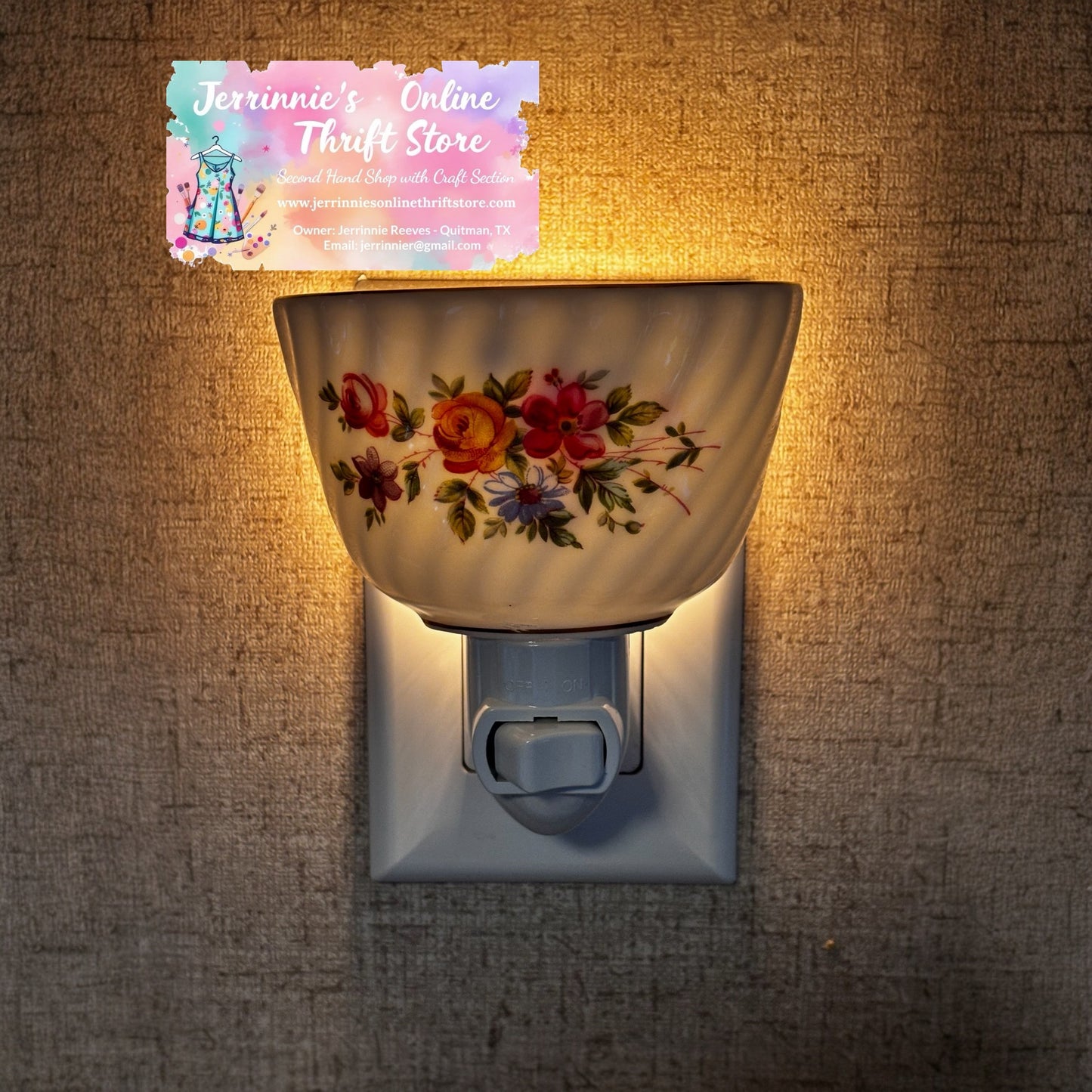 Minton Marlow Teacup Night Light Set (2 Pieces)