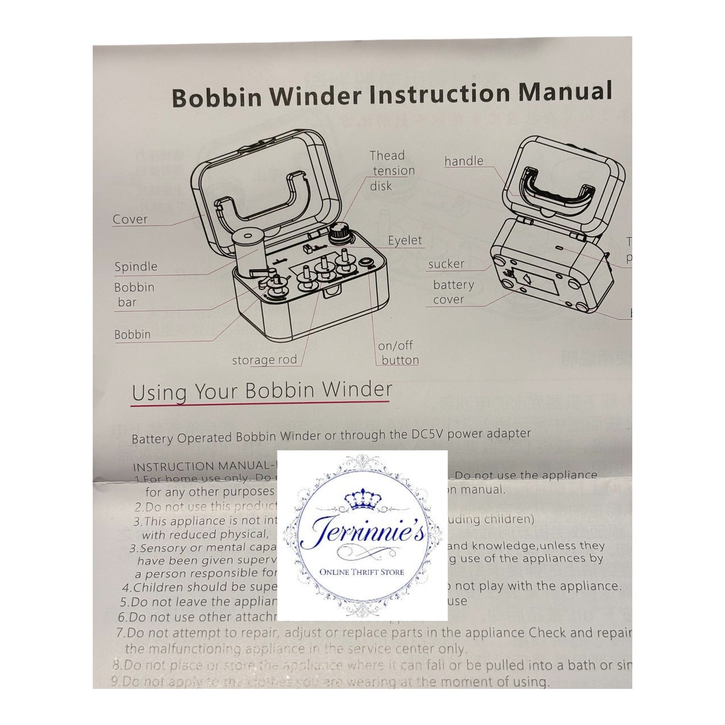 Robbin Winder Portable Mini Design