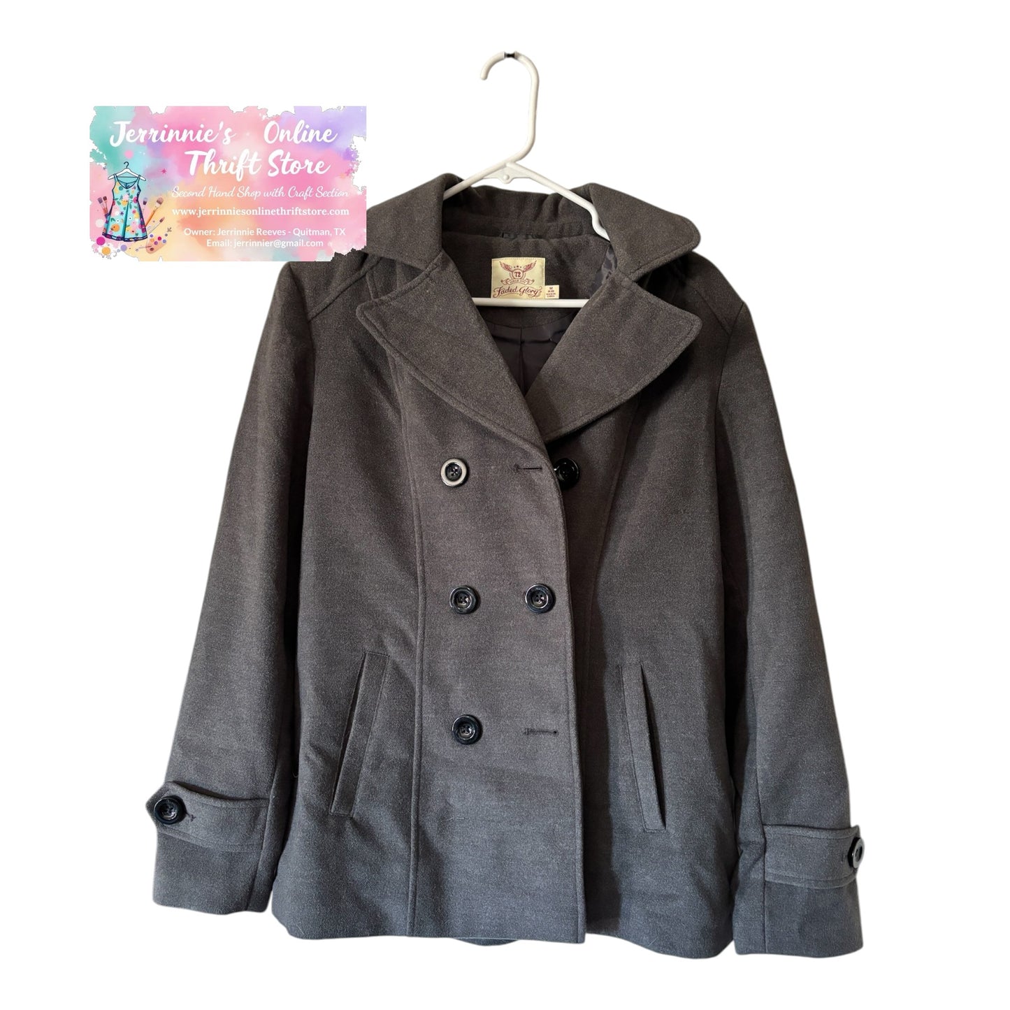 Faded Glory Women's Coat Size M