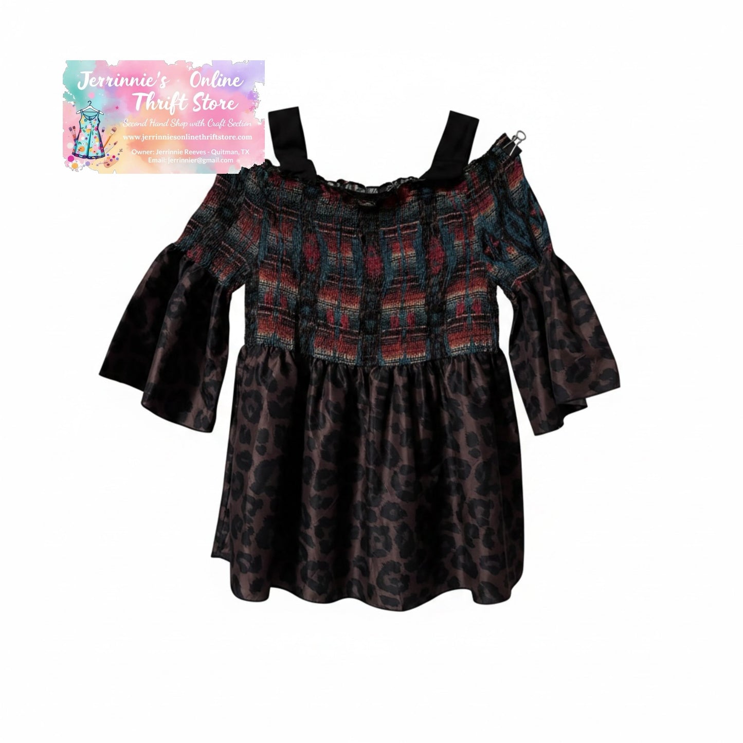 Crazy Train 3XL New Karisma Leopard Top