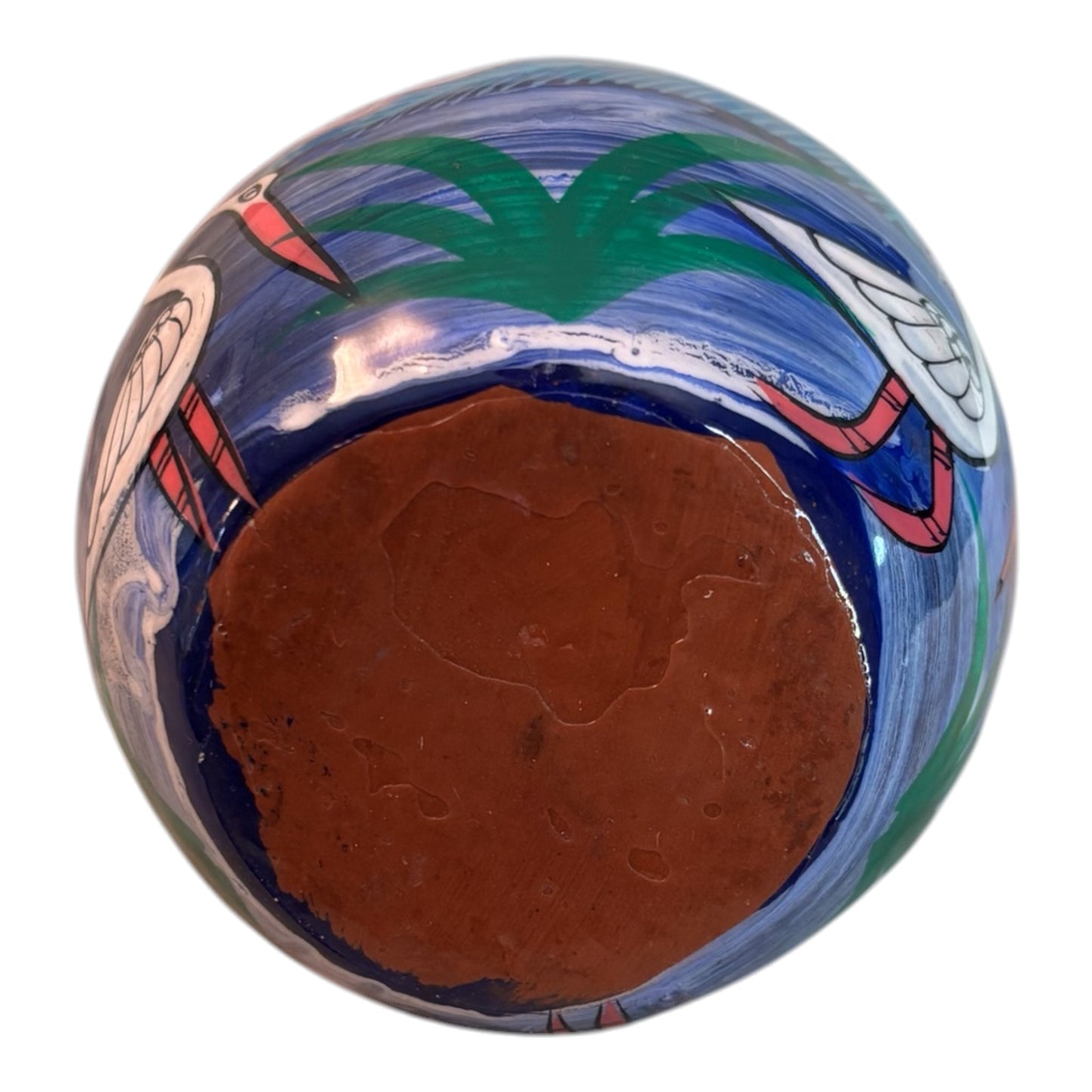 Cozumel Mexican Pottery Vase