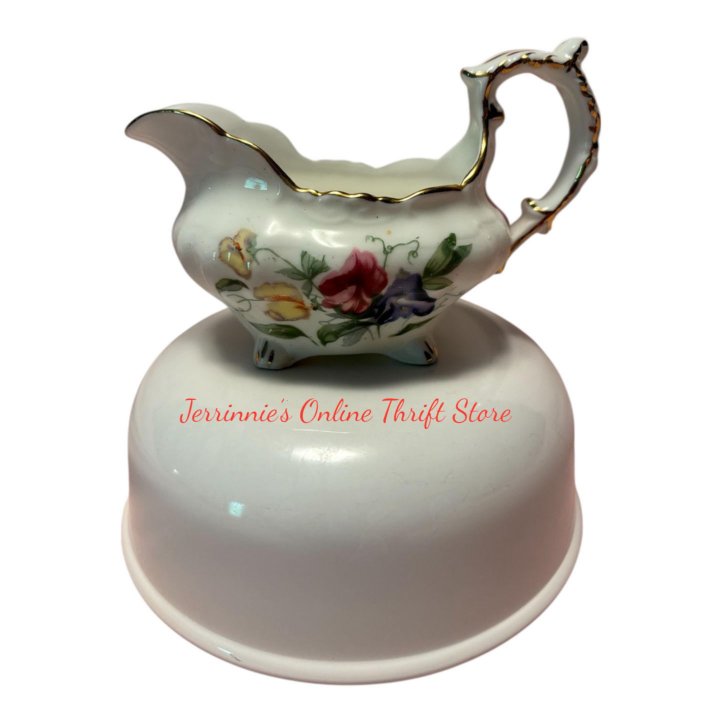 Hammersley Bone China Floral Creamer