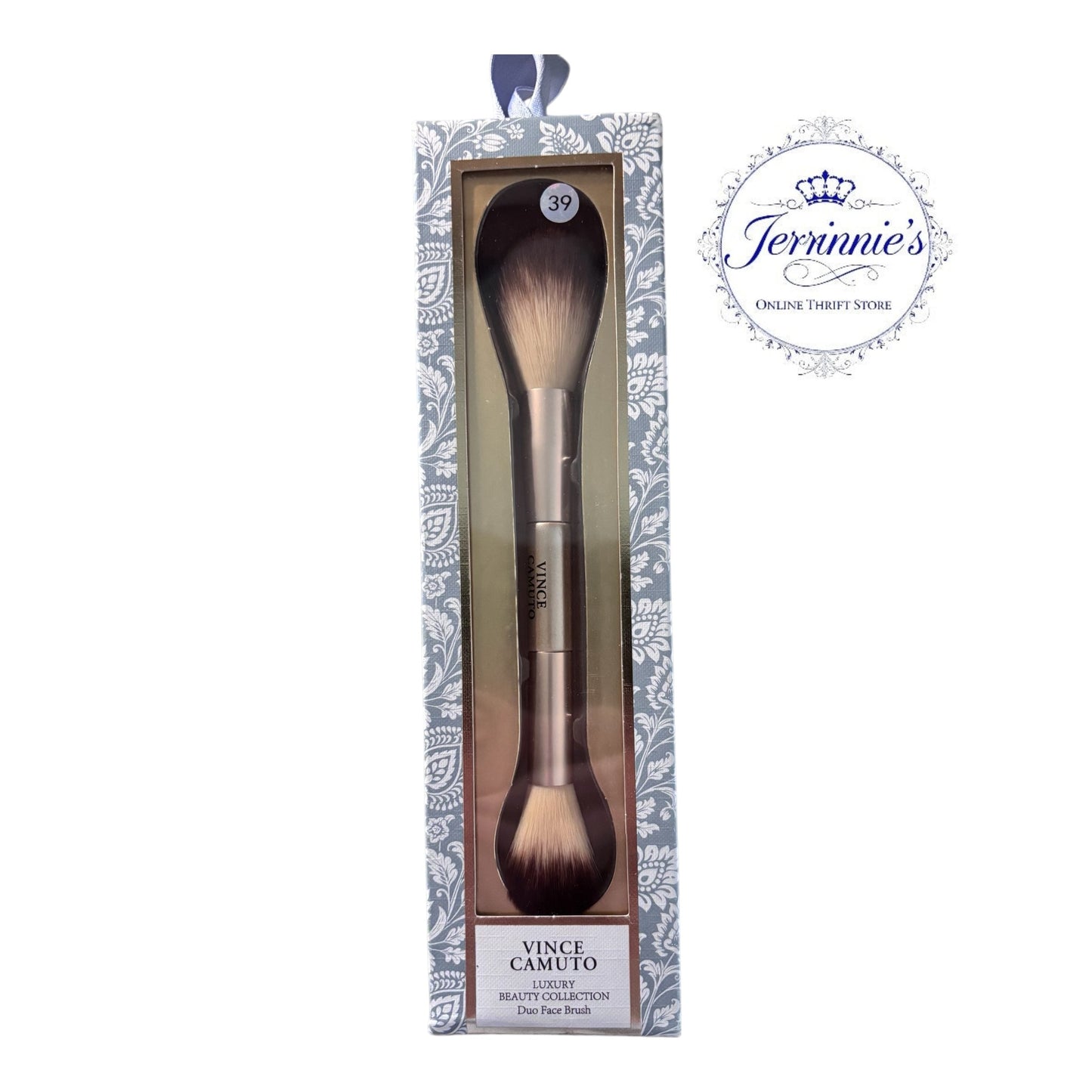 Vince Camuto Luxury Duo Face Brush New in Box