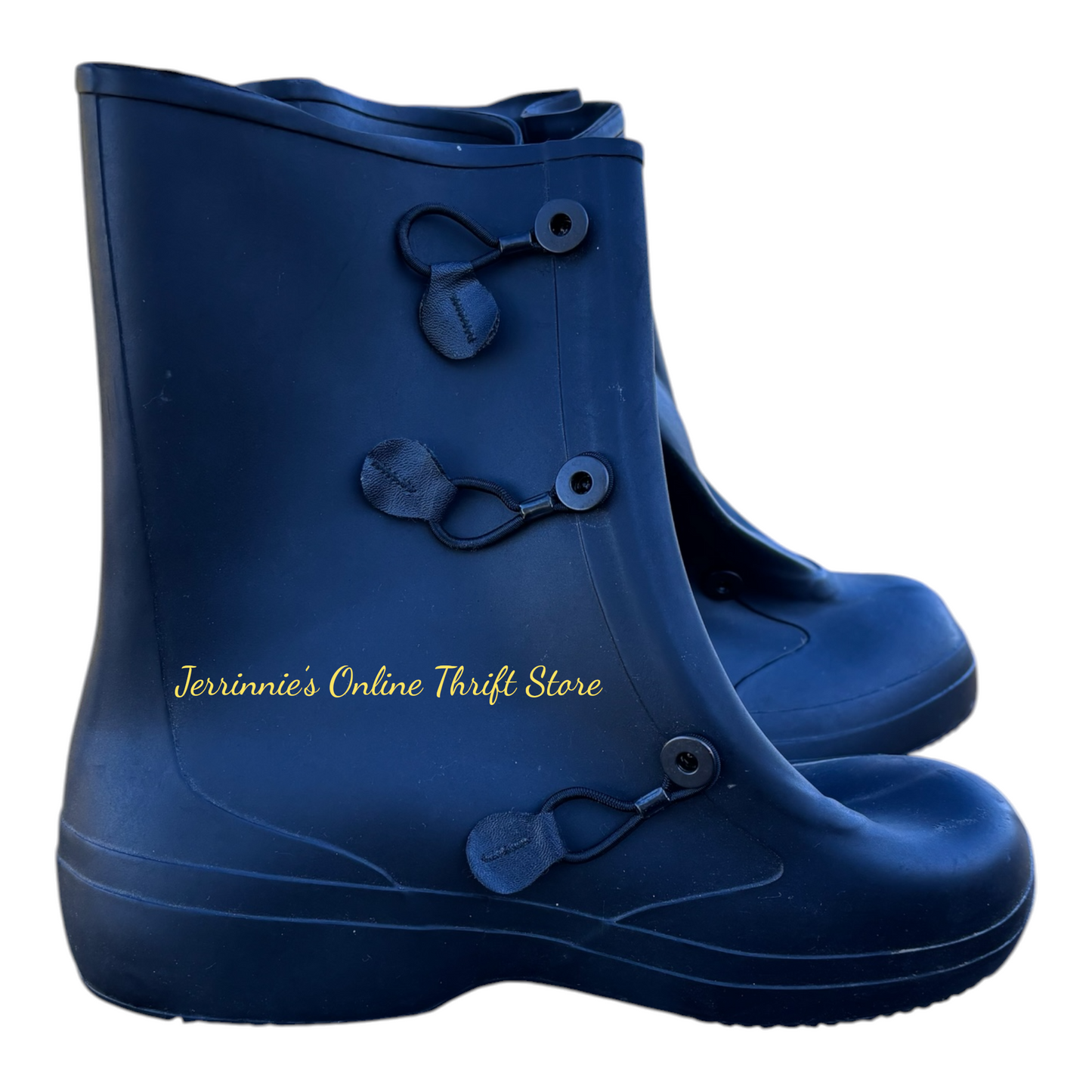 Rubber Overboots Black