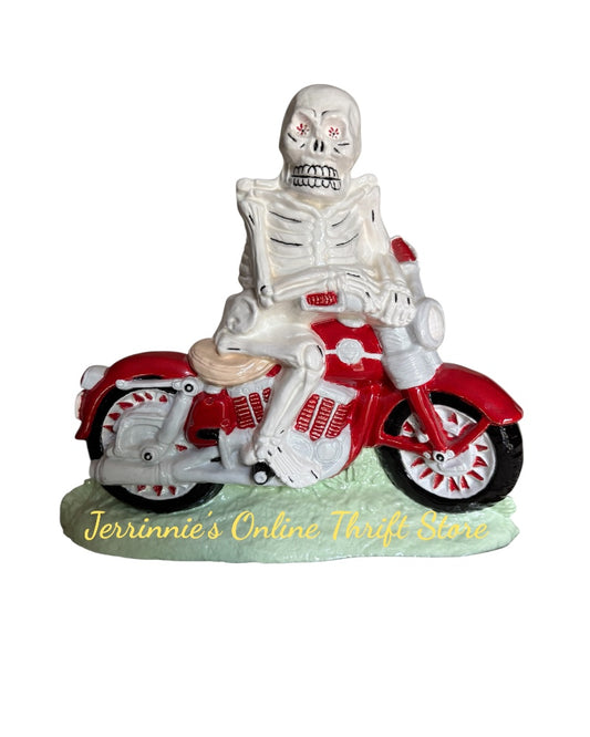 Hand Painted Ceramic Skeleton