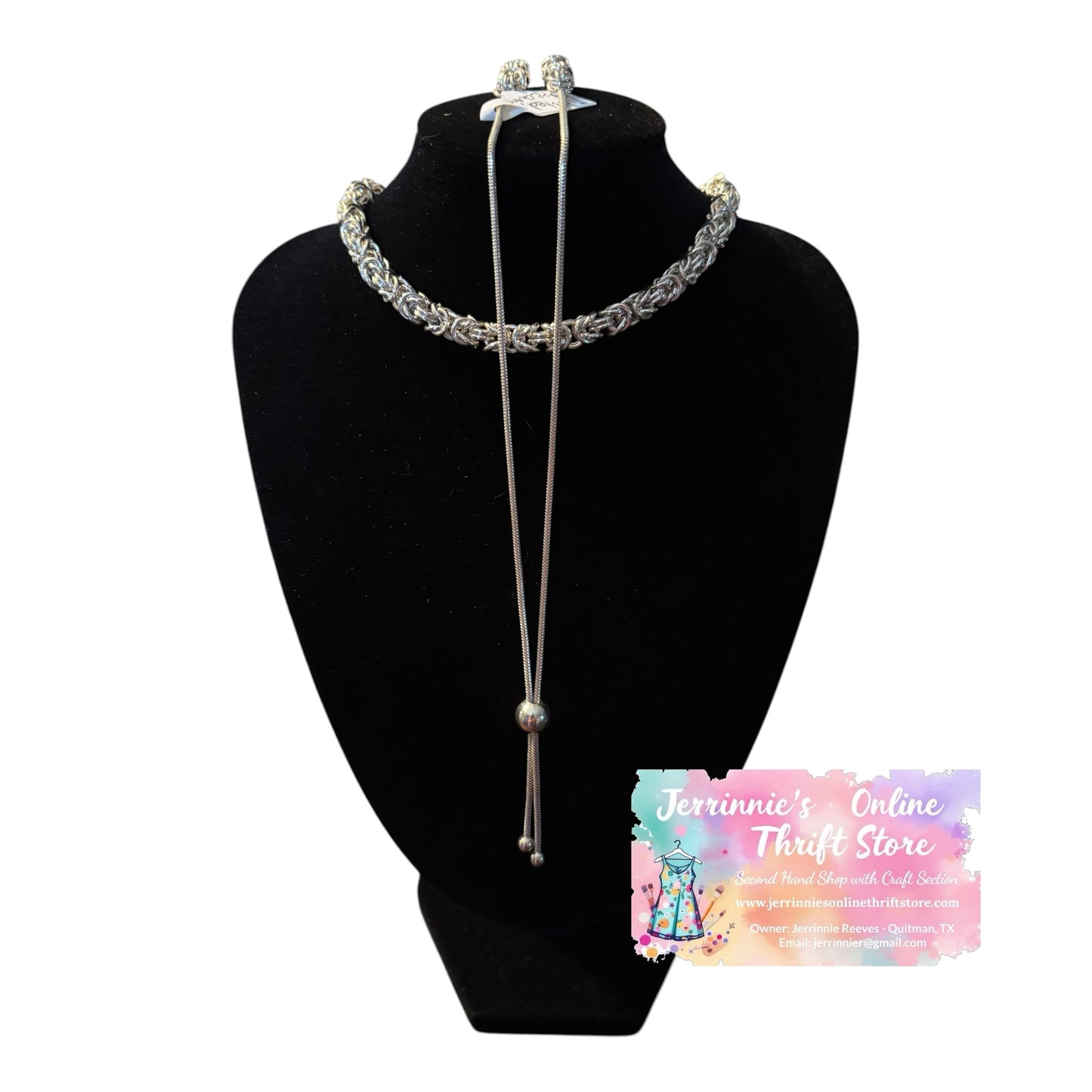 Twisted Rope Chain Silver Plated