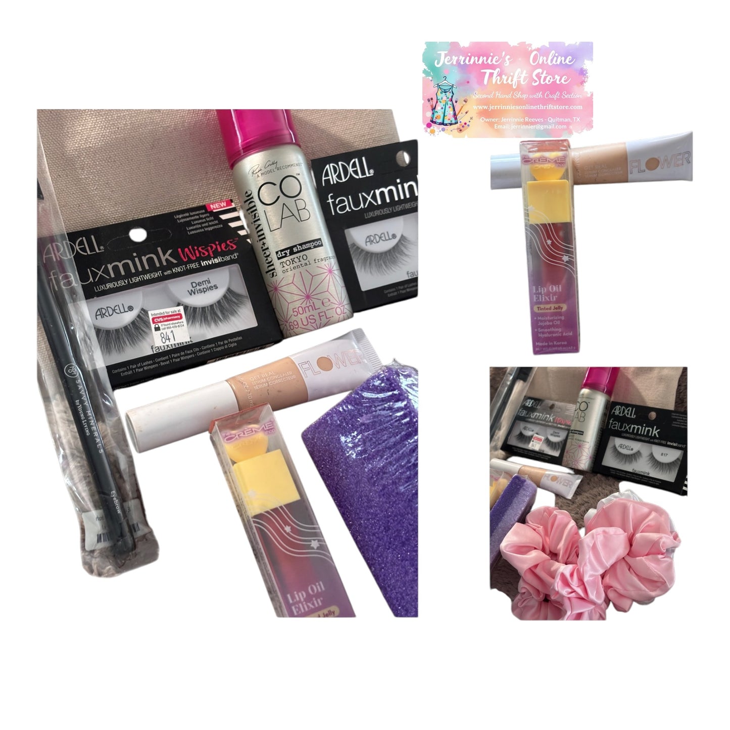 Beauty Bundle Gift Set with Cosmetic Bag