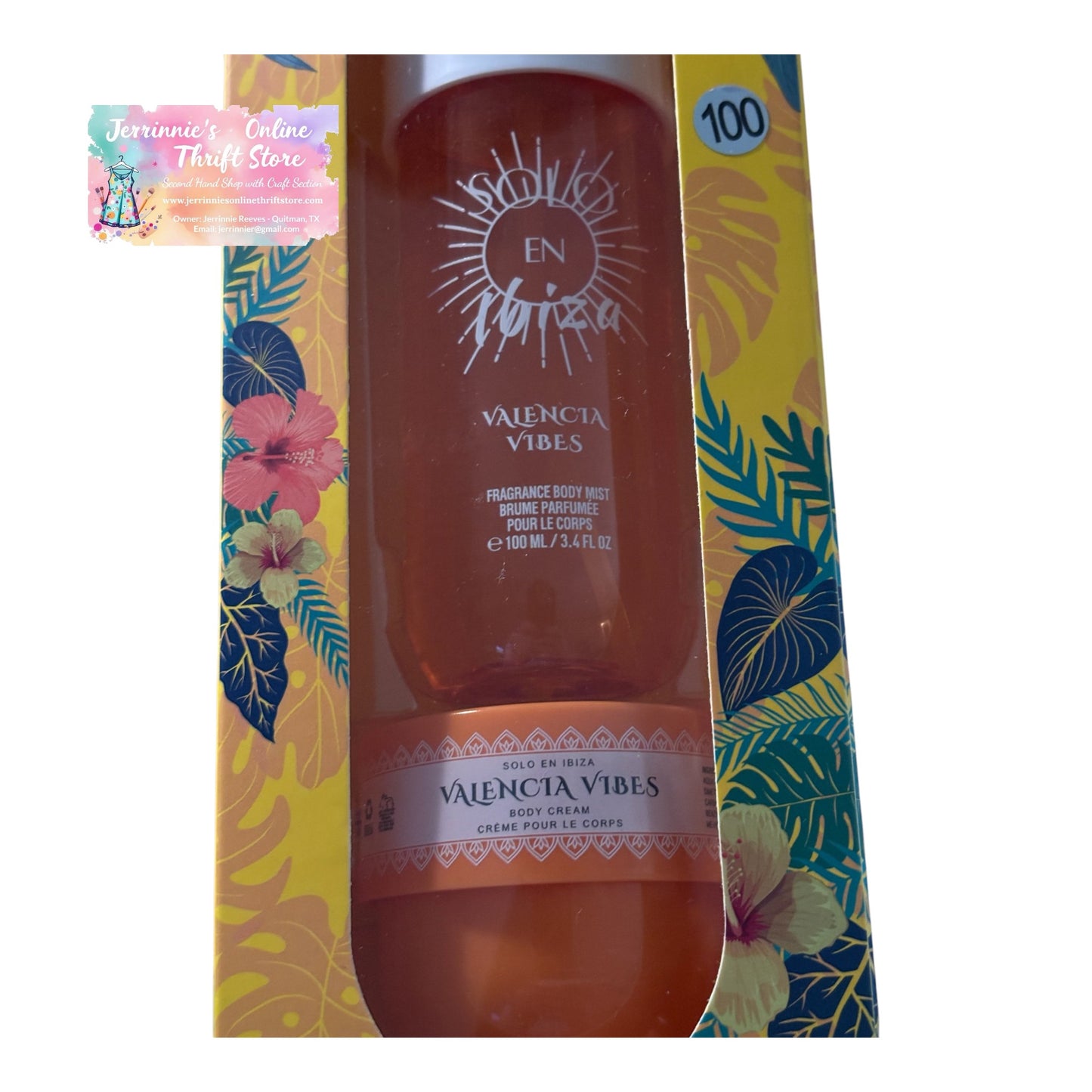 Sol en Ibiza Valencia Vibes Fragrance Body Mist & Body Cream Gift Set