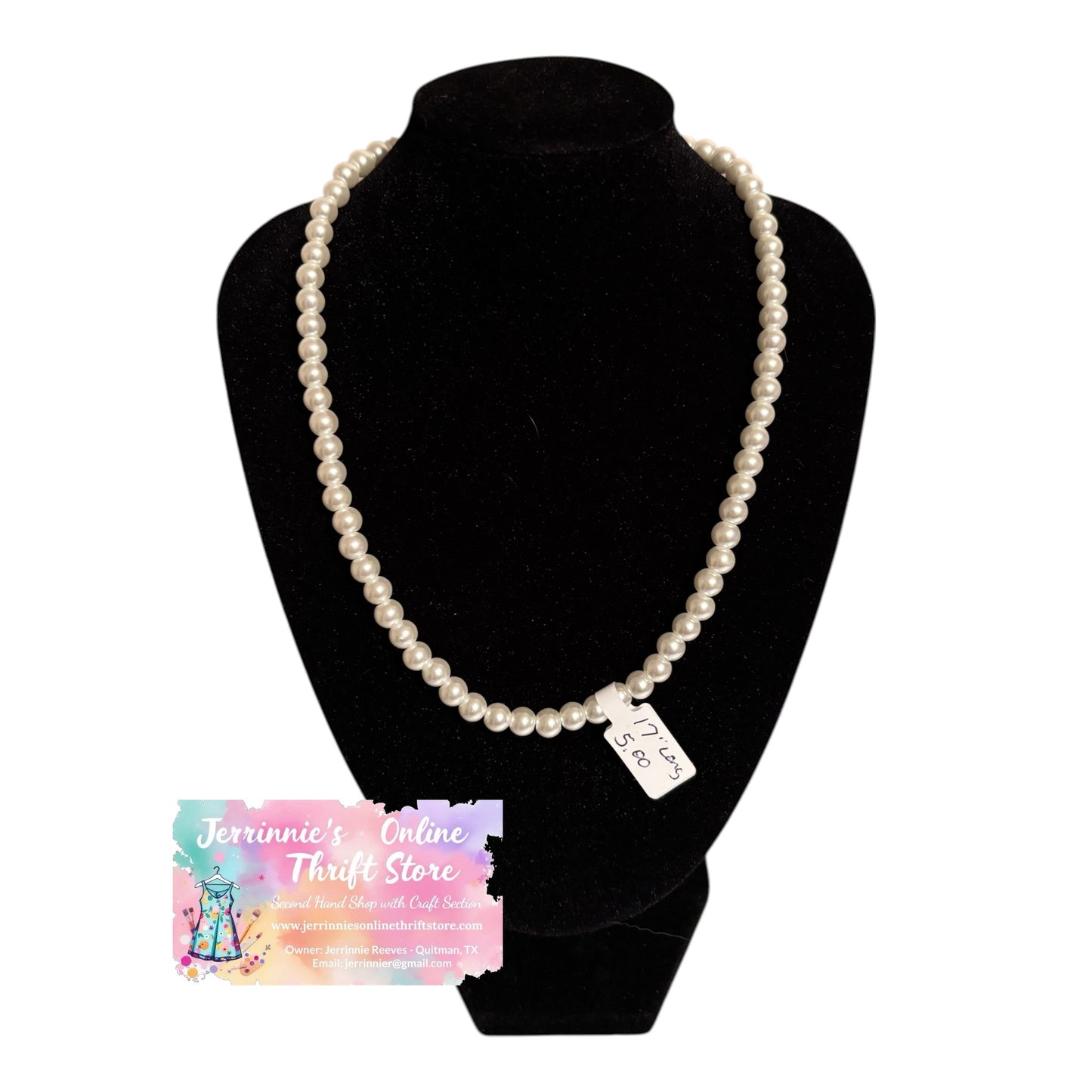 Pearl Necklace White