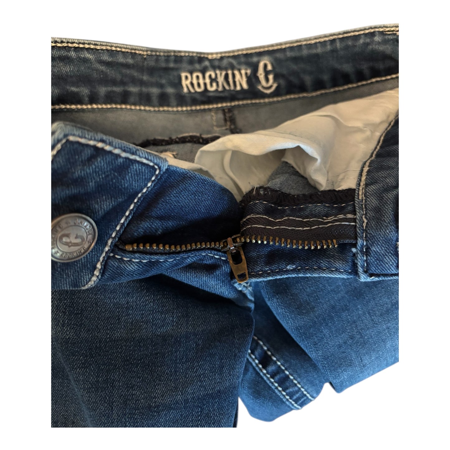 Rockin C Blue Denim Girl Jeans