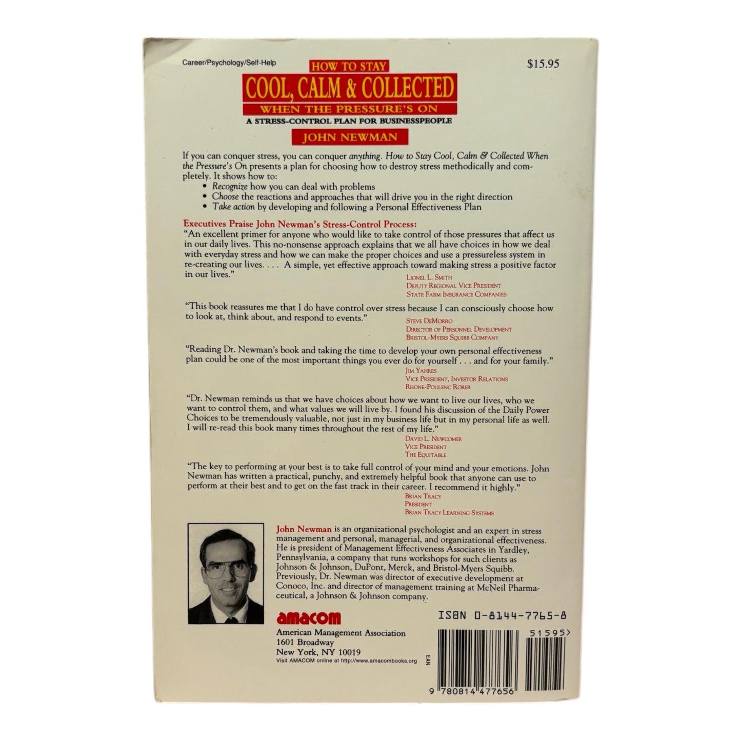 How to Stay Cool Calm & Collected