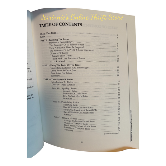 Understanding Financial Statements Book