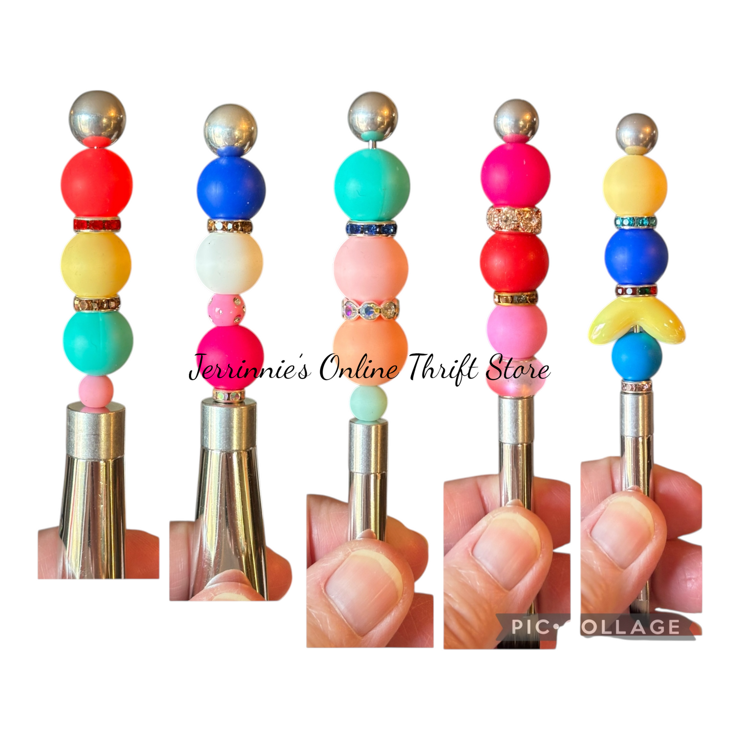 Custom Made Bling Makeup Brush Set A