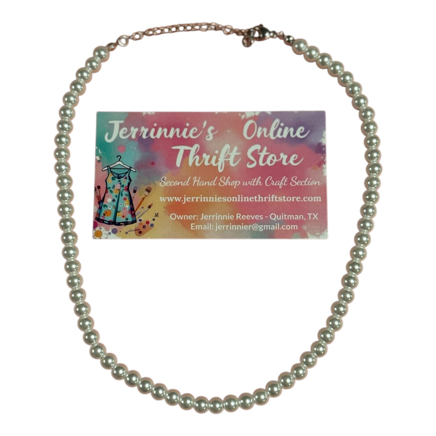Pearl Necklace White