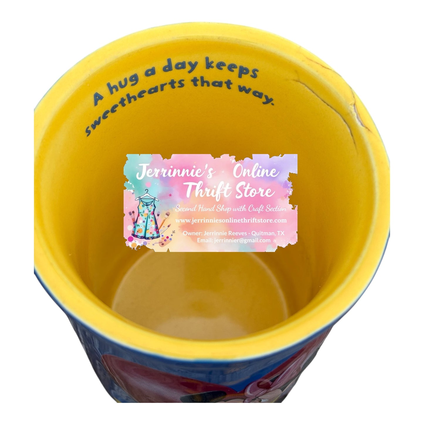 Disney Mickey and Minnie Mouse 3-D coffee mug