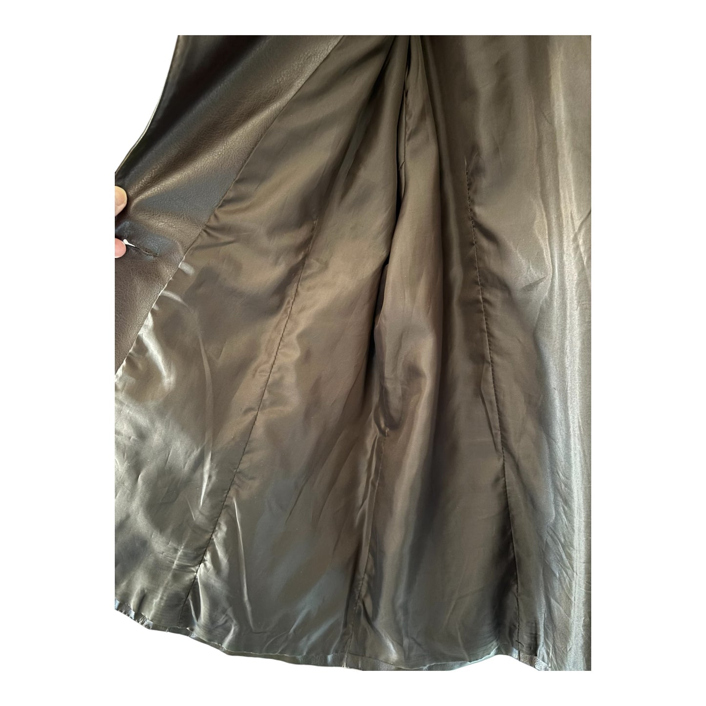 Mountain Lakes II Faux Leather Jacket 1X