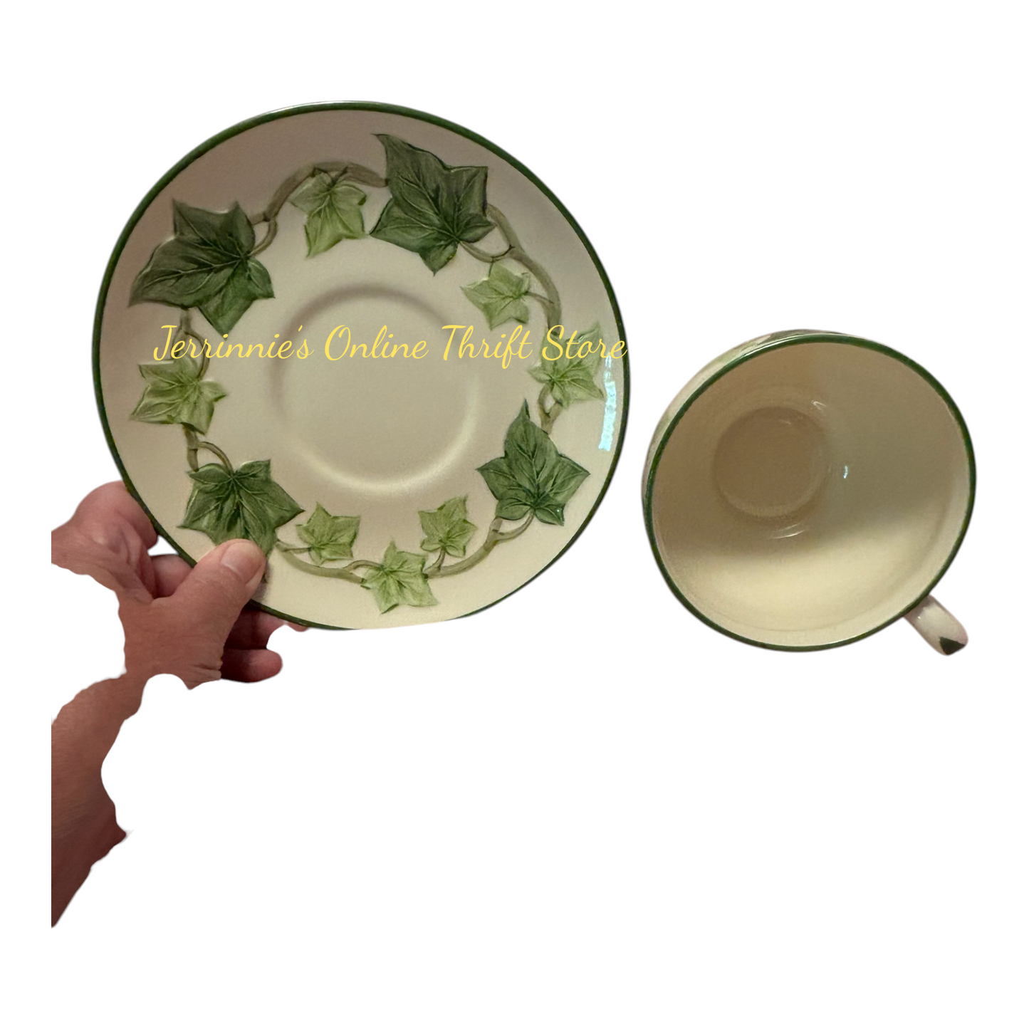 Franciscan Ivy Teacup and Saucer