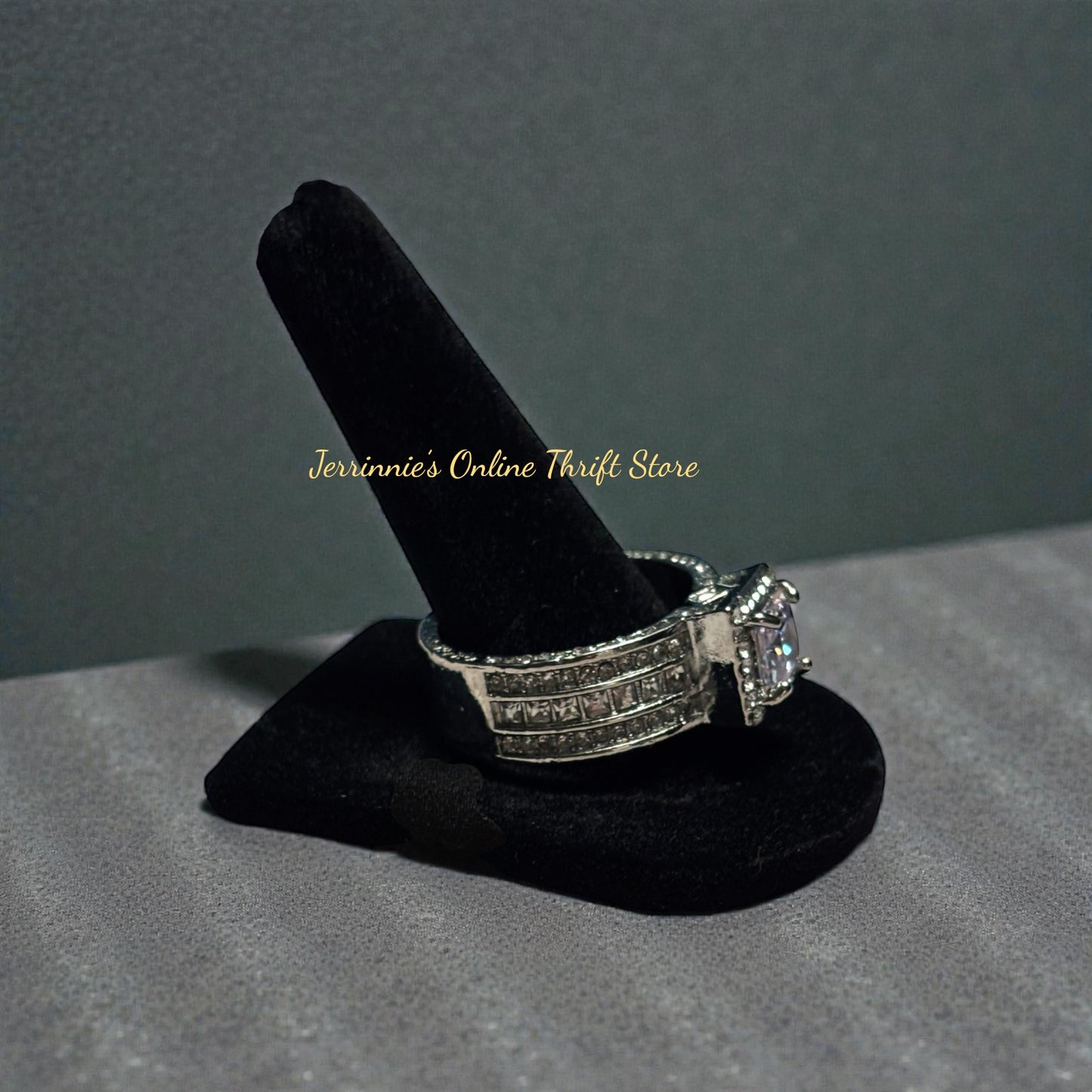 Wedding Ring Silver Plated