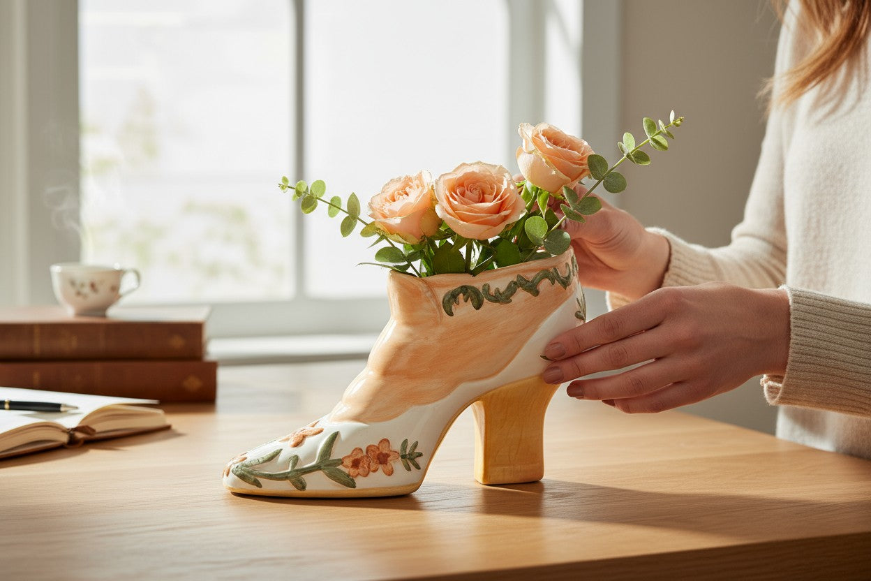 Decorative Victorian Style Shoe