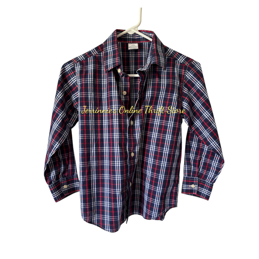IZOD Boys Plaid Shirt