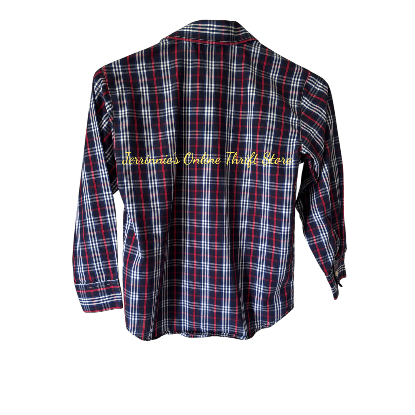 IZOD Boys Plaid Shirt