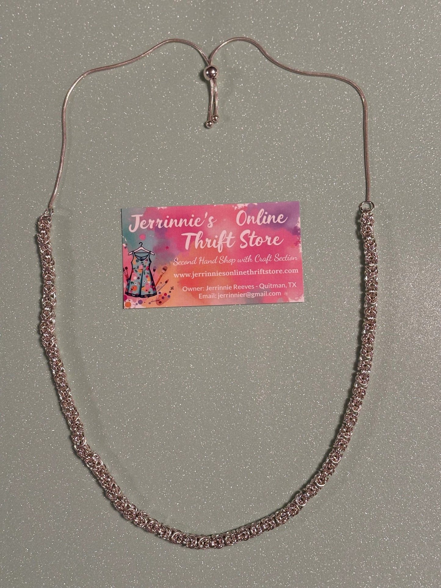 Twisted Rope Chain Silver Plated