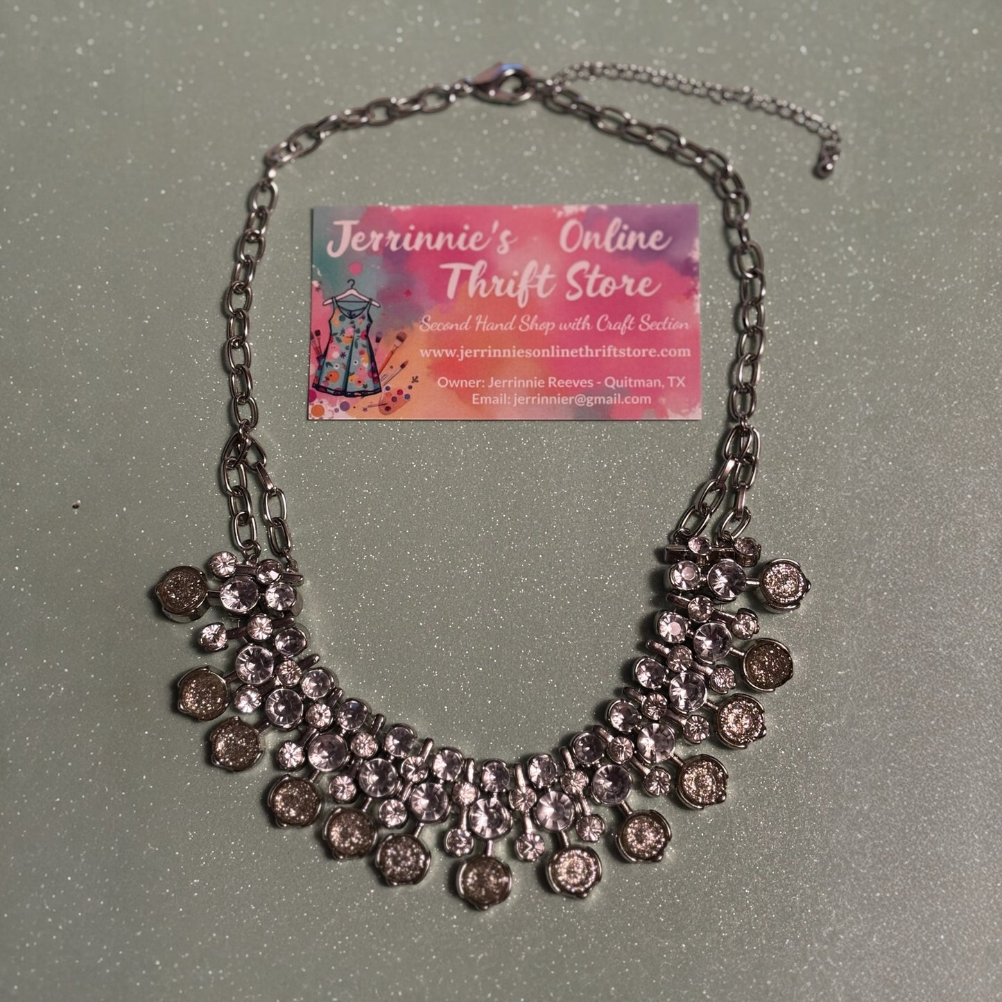 Vintage Rhinestone Necklace