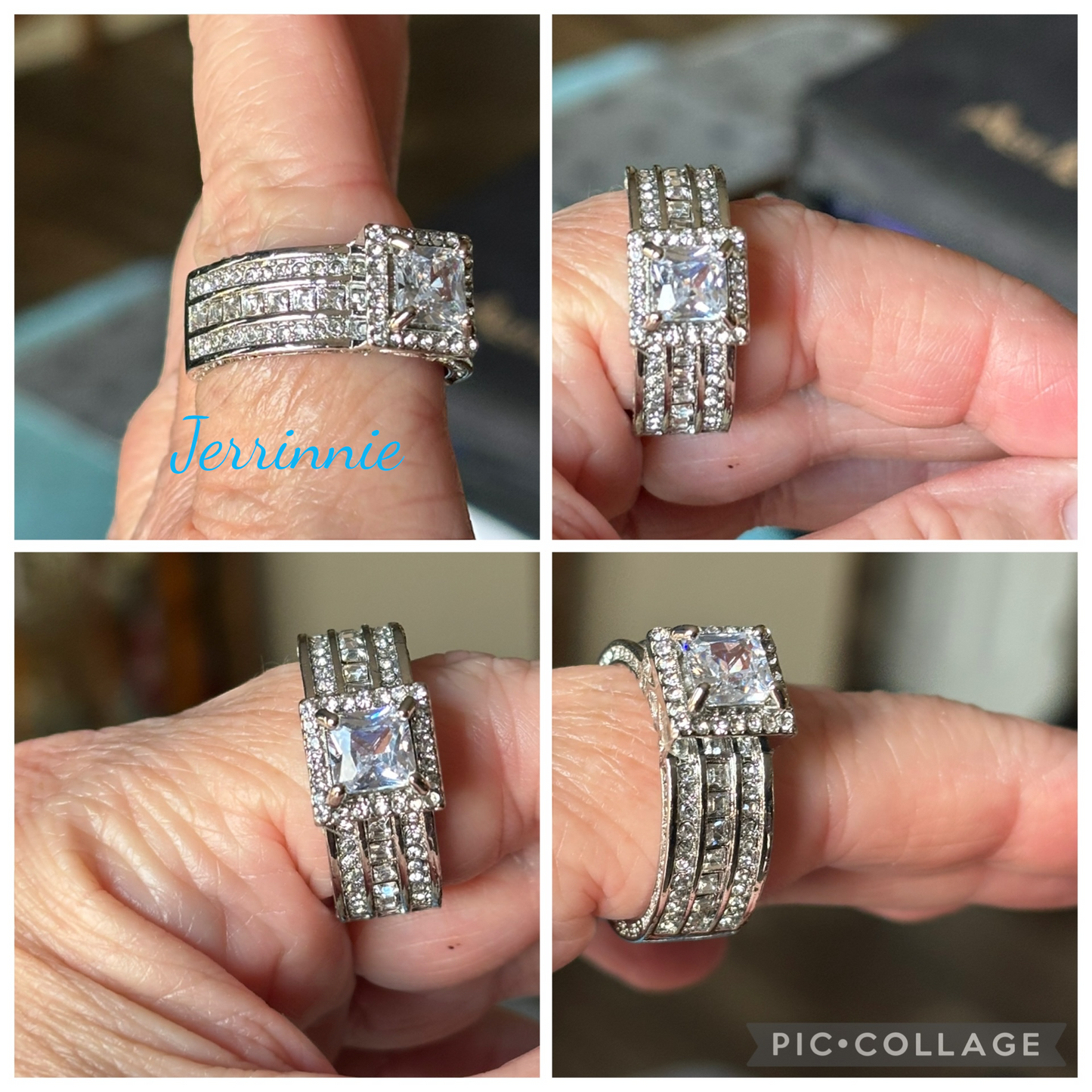 Wedding Ring Silver Plated