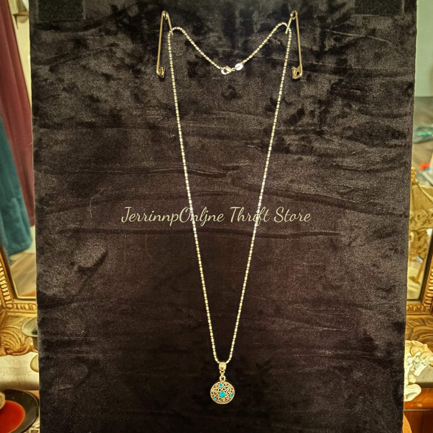 Snap Jewelry Pendant and Necklace Set-A